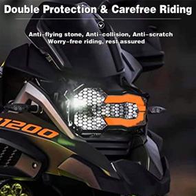 img 2 attached to Headlight Protector Motorcycle Replacement 2014 2020