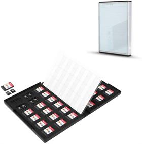 img 4 attached to 📸 Ultimate Storage Solution: 108-Slot SD MSD TF Memory Card Case for 3DS DS & Nintendo Switch Game Cards + Micro SD Cards with Anti-Shock Protection & Index Notepaper