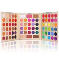 🎨 ucanbe pretty all set eyeshadow palette: pro 86 colors makeup kit for holiday gift set- matte shimmer eye shadows, highlighters, contour, blush powder, all in one makeup palette logo
