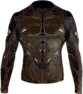 👕 revamp your active wear with raven fightwear cybernetic guard - large men's clothing logo
