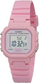 img 3 attached to 🕰️ Женские наручные часы Casio цвета розовое золото с смолой, модель LA20WH-4A1: Классика, заслуживающая восхищения