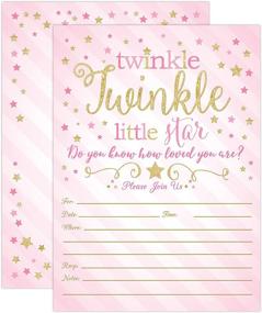 img 4 attached to Twinkle Little Invitations Invites Envelopes