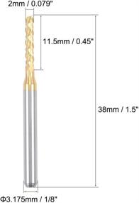 img 3 attached to Nxtop Titanium Carbide Engraving Milling