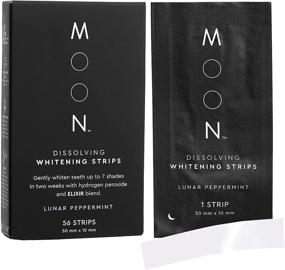 img 4 attached to 🌟 Get Brighter Smiles with MOON Teeth Whitening Strips - 28 Treatments, 56 Count