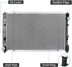 img 1 attached to Radiator 2001 2008 Tribute Mercury ATRD1054