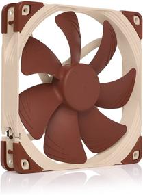 img 4 attached to 🌬️ Noctua NF-A14 PWM: Premium 140mm Quiet Fan with 4-Pin Connector (Brown)