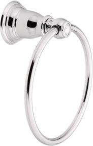 img 3 attached to 🛁 Chrome Moen YB5486CH Kingsley Bathroom Hand Towel Ring - Enhance your Bathroom Décor