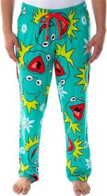 img 4 attached to Disney The Muppets Women's Kermit the Frog Head Print Sleep Lounge Pajama Pants
