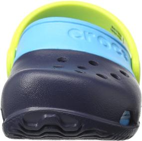 img 3 attached to 👟 Crocs Electro Toddler Little Electric Boys' Shoes: Vibrant Clogs & Mules for Fun-Loving Kids!