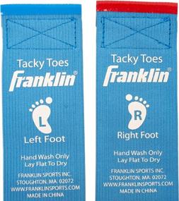 img 2 attached to 🤸 Franklin Sports Gymnastics Tacky Toes Footwear: Enhancing Gymnastics, Dance, Cheerleading Training