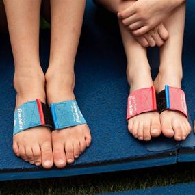 img 1 attached to 🤸 Franklin Sports Gymnastics Tacky Toes Footwear: Enhancing Gymnastics, Dance, Cheerleading Training