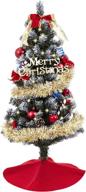 artificial christmas decorations christmastree miniature logo