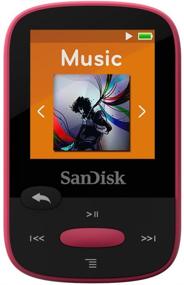 img 4 attached to SanDisk 8GB Clip Sport MP3 Player in Pink: LCD Screen, FM Radio, SDMX24-008G-G46P