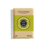 l'occitane shea butter enriched verbena vegetable soap - 8.8 oz. logo