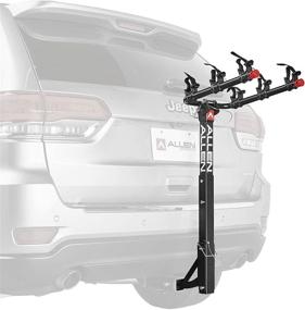 img 4 attached to 🚲 Versatile and Easy-to-Use Allen Sports 3-Bike Hitch Racks for 1 1/4 in. and 2 in. Hitch