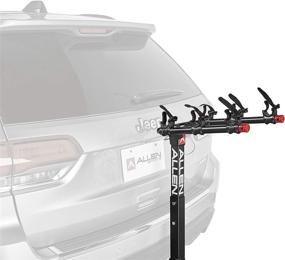 img 2 attached to 🚲 Versatile and Easy-to-Use Allen Sports 3-Bike Hitch Racks for 1 1/4 in. and 2 in. Hitch