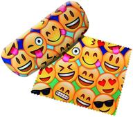 салфетка для очков spoontiques emojis с одинаковым рисунком логотип