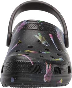 img 3 attached to 🦈 Cute and Comfy Crocs Classic Shark Water Toddlers Boys' Shoes, Clogs & Mules