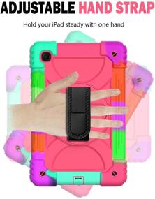 img 2 attached to Samsung Tab A7 Case For Girls Cute With Handle