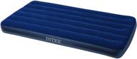 🛏️ intex classic downy air bed in royal blue, 191 cm x 99 cm x 22 cm - enhanced seo-friendly product title logo