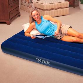 img 3 attached to 🛏️ Intex Classic Downy Air Bed in Royal Blue, 191 cm x 99 cm x 22 cm - Enhanced SEO-friendly Product Title