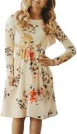 🌸 blibea floral sleeve ruffled pockets girls' clothing: stylish dresses with charm logo