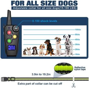 img 2 attached to Ankace Collar Training Rechargeable Waterproof