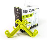 🚪 hinge stand kit for painting and spraying doors - reusable door stand for painters, contractors, homeowners, and diy - holds up to 8 doors логотип