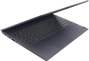 img 1 attached to Lenovo IdeaPad 5 15 15.6-дюймовый ноутбук с сенсорным FHD экраном, Intel Core i7 1165G7 до 💻 4.7 ГГц, 12 ГБ оперативной памяти DDR4, 2 ТБ накопитель PCIe SSD, подсветка клавиатуры, считыватель отпечатков пальцев, синий, Windows 10, iPuzzle Type-C HUB