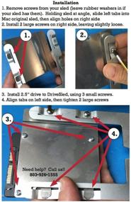 img 1 attached to Увеличьте производительность и обьем памяти с помощью адаптера SMR DRIVESLED Mac Pro Tower SSD Drive Sled 2.5.