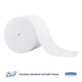 img 3 attached to 🧻 Scott Essential Coreless 2-Ply Toilet Paper (04007), Standard Rolls, 36 Rolls per Case, 1,000 Sheets per Roll, 36,000 Sheets per Case