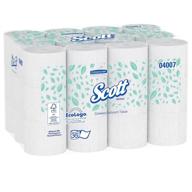 🧻 scott essential coreless 2-ply toilet paper (04007), standard rolls, 36 rolls per case, 1,000 sheets per roll, 36,000 sheets per case logo