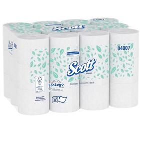 img 4 attached to 🧻 Scott Essential Coreless 2-Ply Toilet Paper (04007), Standard Rolls, 36 Rolls per Case, 1,000 Sheets per Roll, 36,000 Sheets per Case