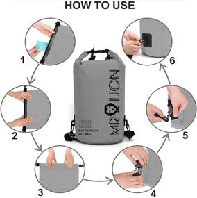 img 2 attached to Waterproof Dry Bag Compression Kayaking Sports & Fitness