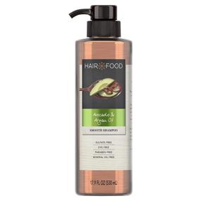 img 4 attached to 🧴 Sulfate Free Shampoo: Dye Free Smoothing Treatment with Argan Oil and Avocado - 17.9 FL OZ