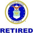 united states retired military products exterior accessories logo