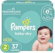 👶 pampers baby dry size 2 diapers, jumbo pack – 37 count logo