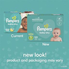 img 2 attached to 👶 Pampers Baby Dry Size 2 Diapers, Jumbo Pack – 37 Count