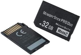 img 1 attached to Превосходная производительность: высокоскоростная карта памяти 32 ГБ Memory Stick Pro Duo (MARK2) для Sony PSP и камеры!