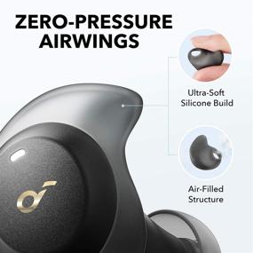 img 1 attached to 🎧 Anker Soundcore Spirit Dot 2 True Wireless Earbuds - Enhanced Bass, Waterproof IPX7, Sweatproof, 16 Hours Playtime, Fast Charging, Comfortable AirWings, Bluetooth 5.0, Sports Earphones for Workout, Gym, Jogging