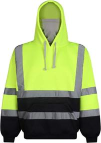 img 4 attached to Phrmovs Safety Workwear Pullover Sweatshirt