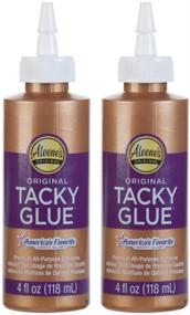 img 1 attached to 🔧 2 Pack Aleenes Original Tacky Ounce: Ultimate Craft Glue for All Projects