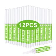 infilila nail glue: long-lasting professional nail tips adhesive - 12pcs, 0.07oz/pcs logo