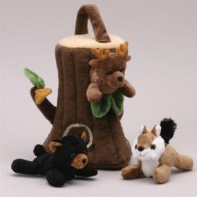 img 1 attached to 🌳 Unipak Tree Finger Puppet House: A Captivating Playset for Imaginative Adventures!
