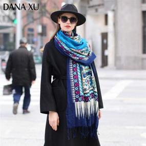 img 3 attached to 🧣 DANA XU Women Scarf Pashmina Womens Accessories - Scarves and Wraps