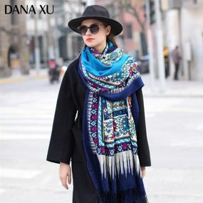 img 2 attached to 🧣 DANA XU Women Scarf Pashmina Womens Accessories - Scarves and Wraps