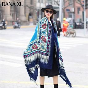 img 1 attached to 🧣 DANA XU Women Scarf Pashmina Womens Accessories - Scarves and Wraps