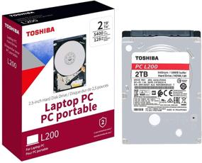 img 2 attached to Toshiba HDWL120XZSTA L200 2TB Internal Laptop Hard Drive - 5400 RPM SATA 6Gb/s, 128MB Cache, 2.5" 9.5mm - 2000GB Bare/OEM Drive