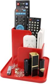 img 4 attached to Organize Your Side Table: MAILIN Remote Control Holder for TV, Media Player, and Heater Controllers