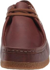img 3 attached to Clarks Shacre Moccasin Black Leather Men's Shoes for Loafers & Slip-Ons